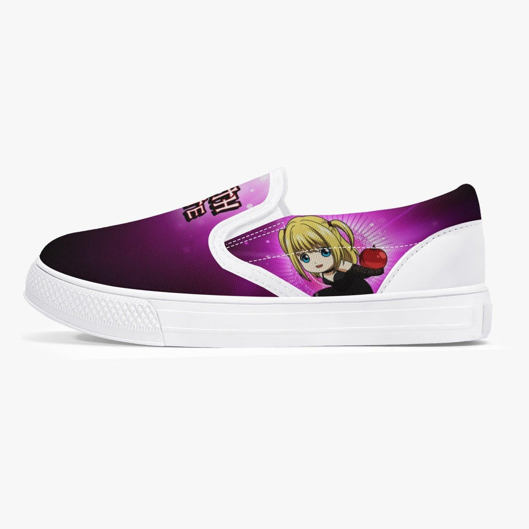 Death Note Light Yagami Kids Slip Ons Anime Shoes _ Death Note _ Ayuko