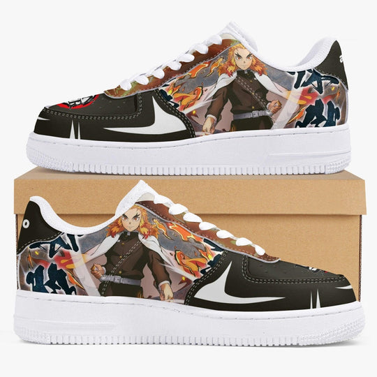 Demon Slayer Kyojuro Rengoku AF1 Anime Shoes _ Demon Slayer _ Ayuko