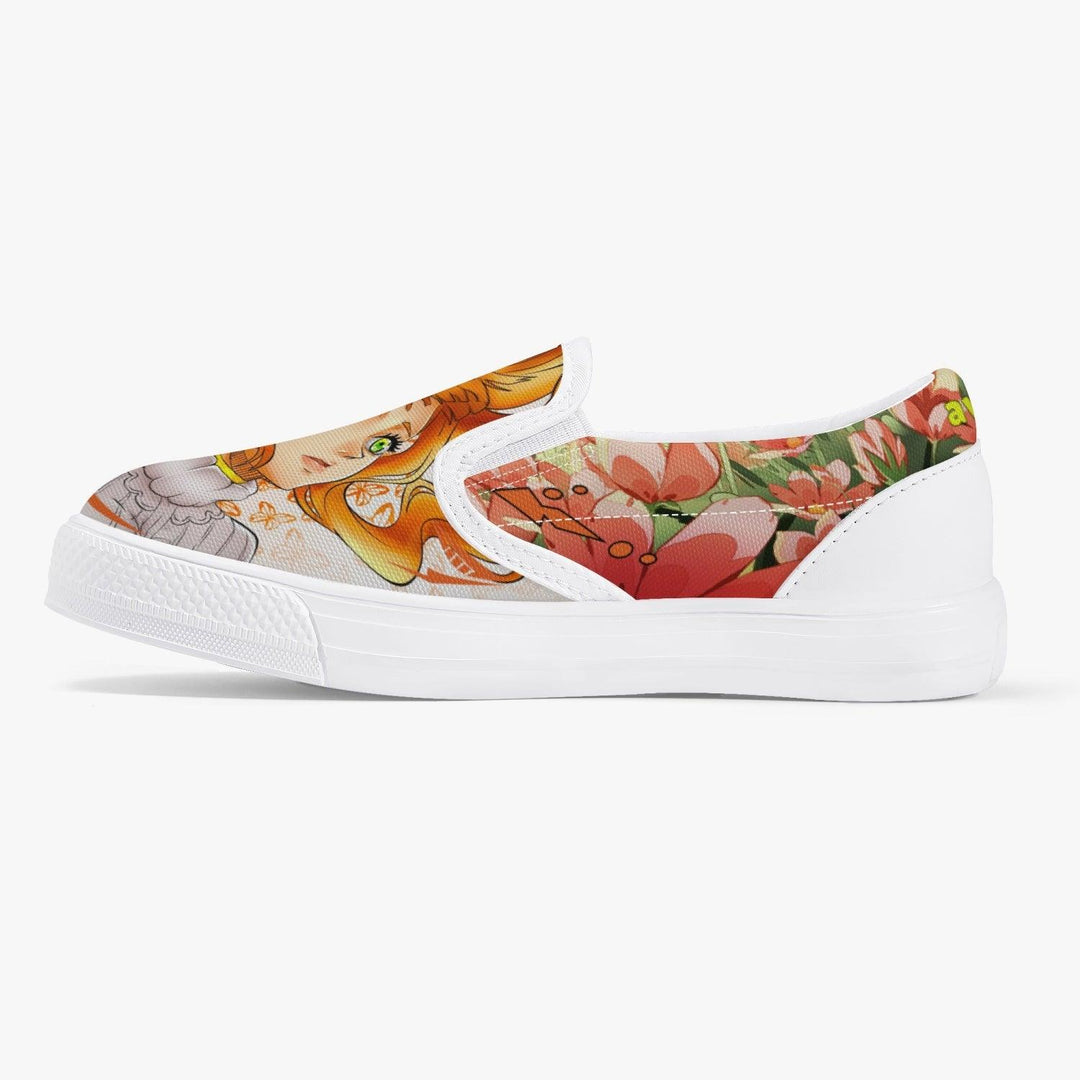 Black Clover Mimosa Vermillion Kids Slip Ons Anime Shoes _ Black Clover _ Ayuko