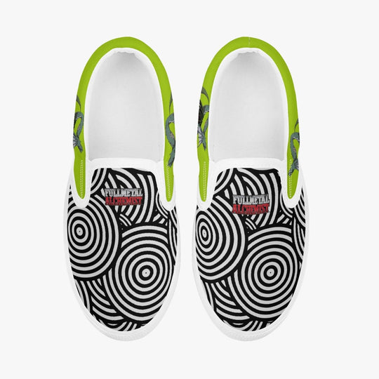 Fullmetal Alchemist Envy Kids Slip Ons Anime Shoes _ Fullmetal Alchemist _ Ayuko