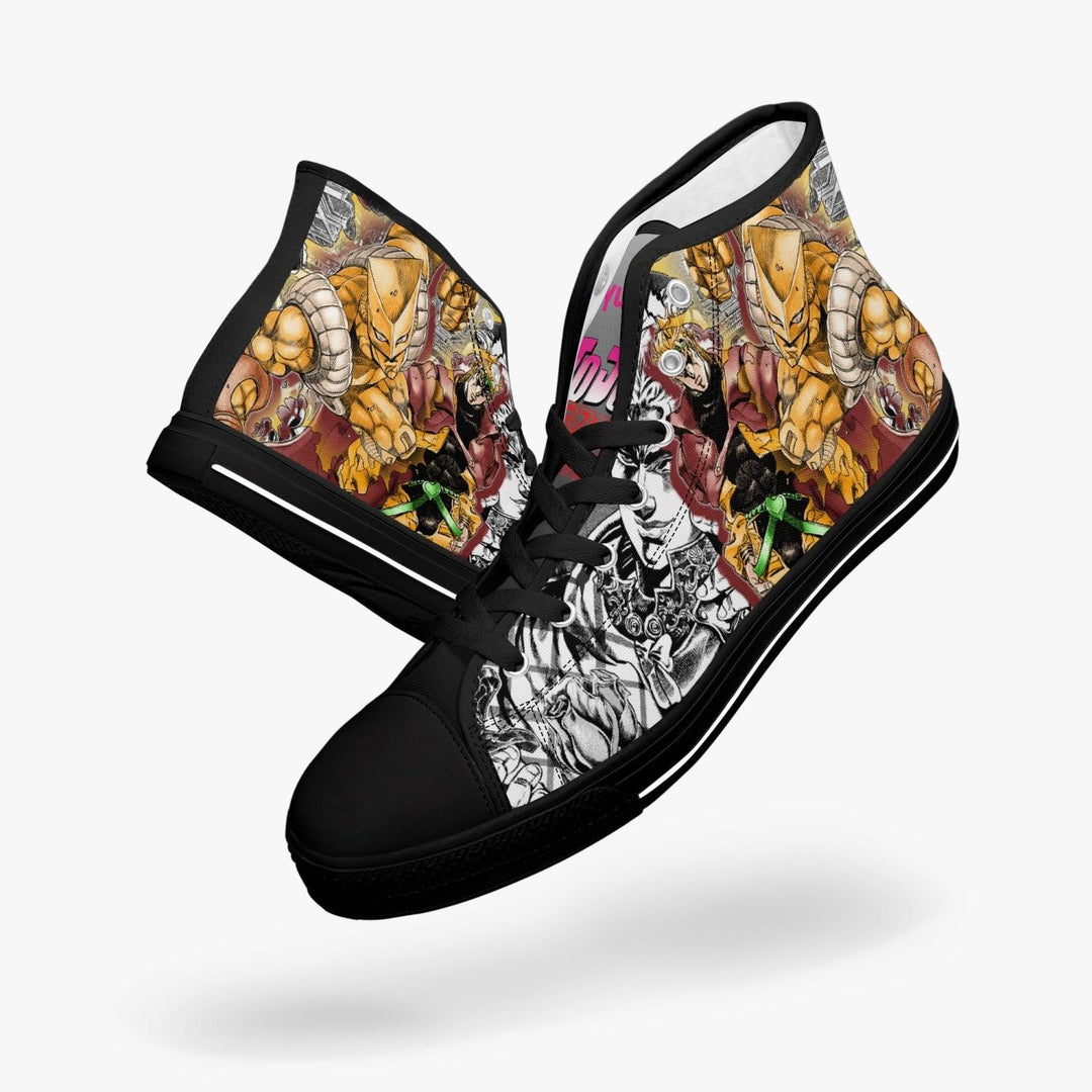 JoJo's Bizarre Adventure Dio Brando A-Star Mid Anime Shoes _ JoJo's Bizarre Adventure _ Ayuko