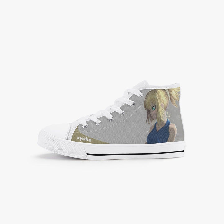 Dr Stone Kohaku Kids A-Star High Anime Shoes _ Dr Stone _ Ayuko