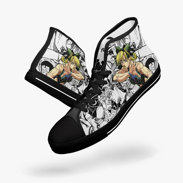 JoJo's Bizarre Adventure Jolyne Kujo A-Star Mid Anime Shoes _ JoJo's Bizarre Adventure _ Ayuko