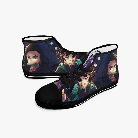 Demon Slayer Muchiro Tokito A-Star Mid Anime Shoes _ Demon Slayer _ Ayuko