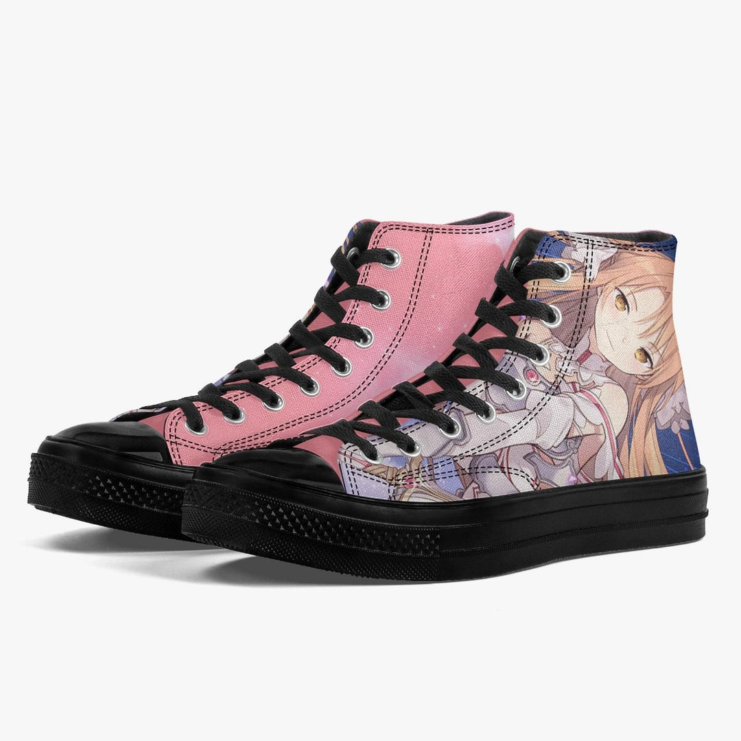 Sword Art Online Asuna A-Star High Anime Shoes _ Sword Art Online _ Ayuko