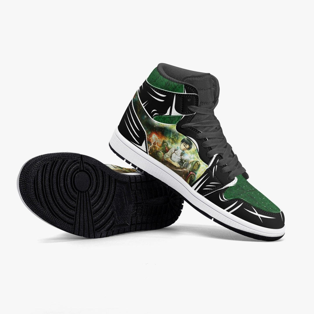 Attack On Titan Levi Ackerman JD1 Anime Shoes _ Attack On Titan _ Ayuko