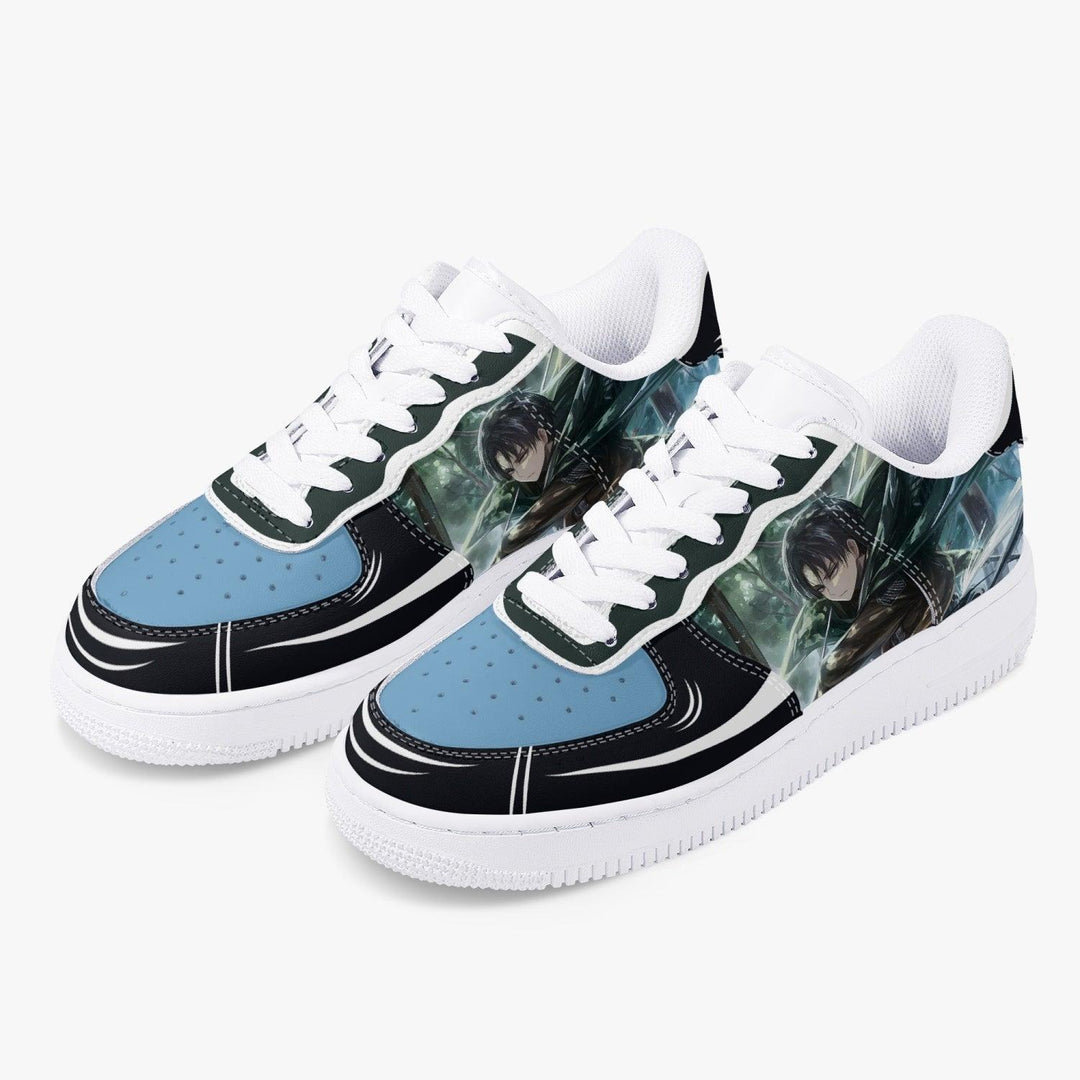 Attack On Titan Levi Ackerman AF1 Anime Shoes _ Attack On Titan _ Ayuko