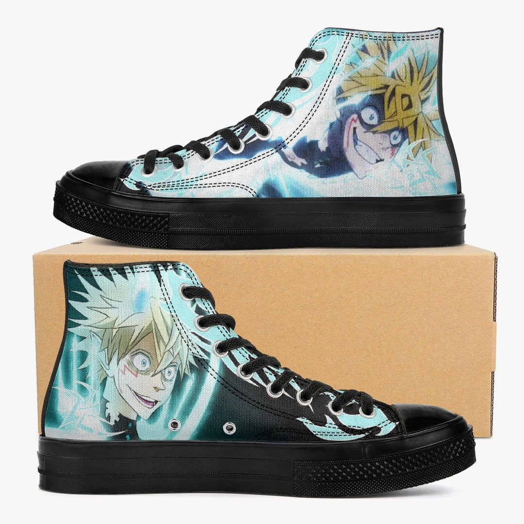 Black Clover Luck Voltia A-Star High Anime Shoes _ Black Clover _ Ayuko