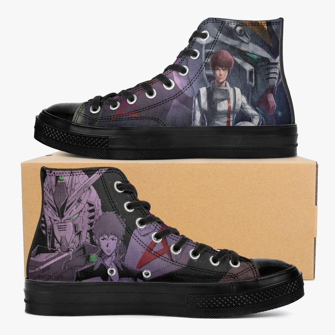 Gundam Amuro A-Star High Anime Shoes _ Gundam _ Ayuko