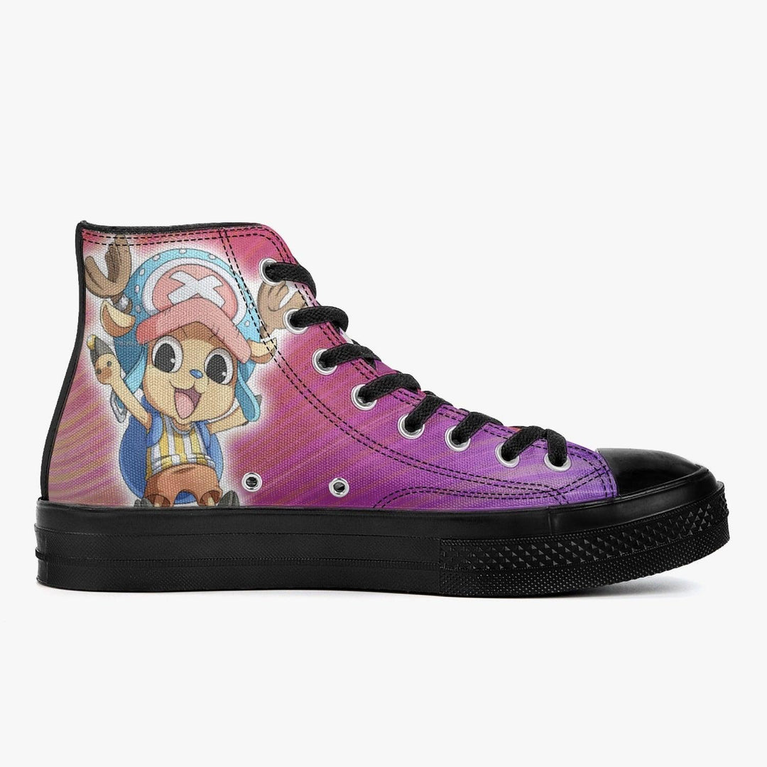 One Piece Chopper A-Star High Black Anime Shoes _ One Piece _ Ayuko