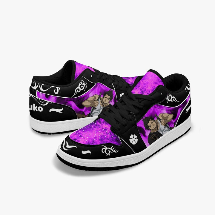 Black Clover Yami Sukehiro JD1 Low Anime Shoes _ Black Clover _ Ayuko