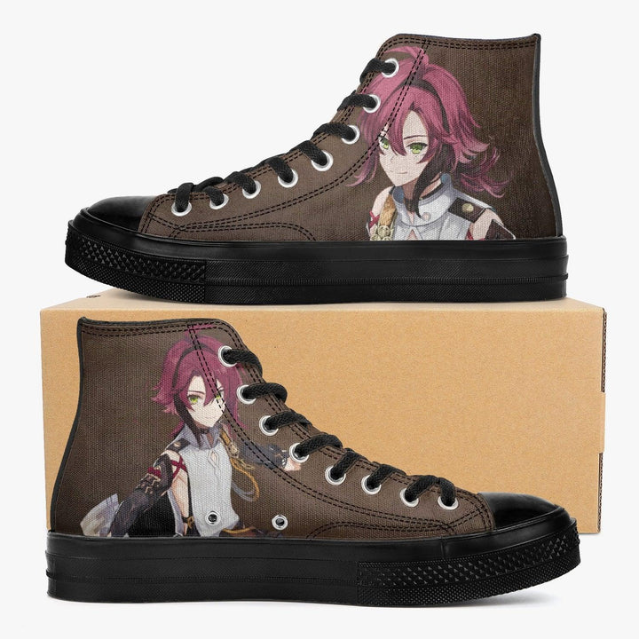 Genshin Impact Shikanoin Heizou A-Star High Anime Shoes _ Genshin Impact _ Ayuko