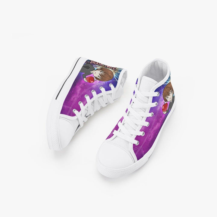 Death Note Purple Kids A-Star High Anime Shoes _ Death Note _ Ayuko