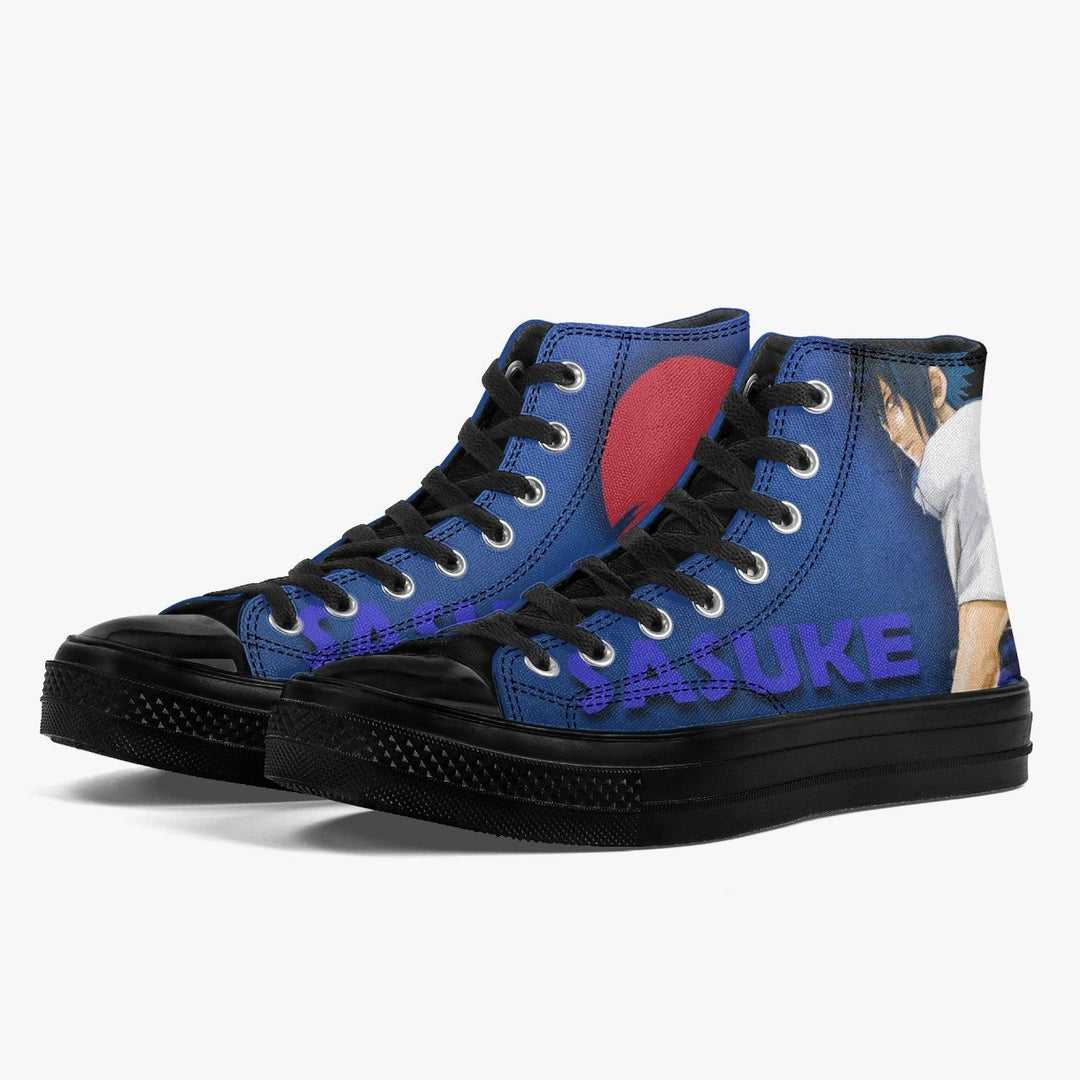 Naruto Shippuden Sasuke A-Star High Anime Shoes _ Naruto _ Ayuko