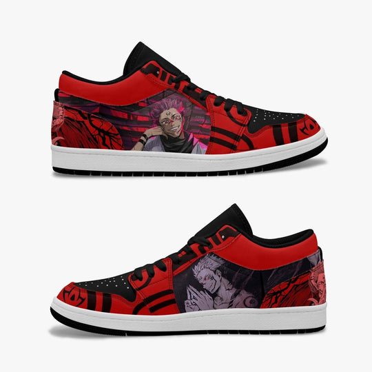 Jujutsu Kaisen Sukuna JD1 Low Anime Shoes _ Jujutsu Kaisen _ Ayuko