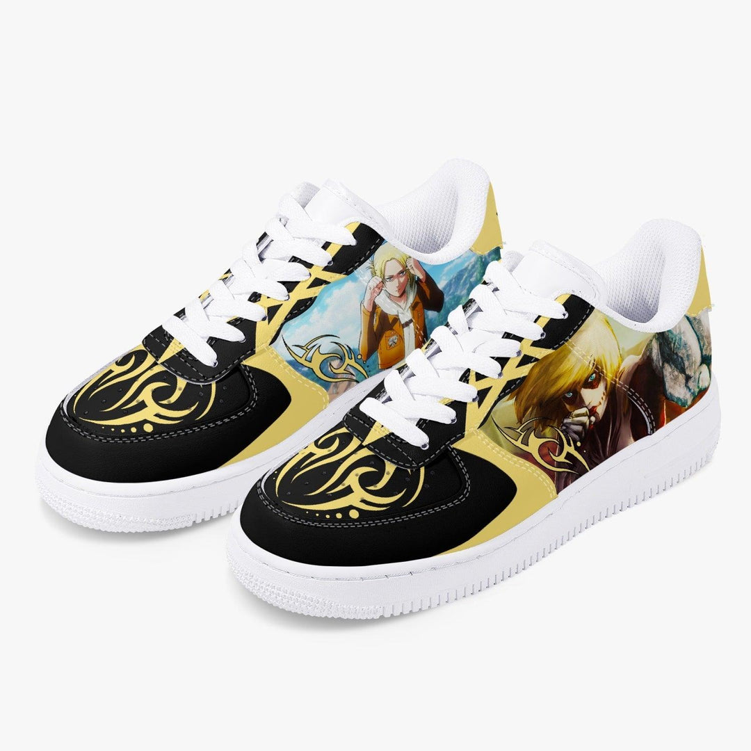 Attack On Titan Annie Leonhart AF1 Anime Shoes _ Attack On Titan _ Ayuko