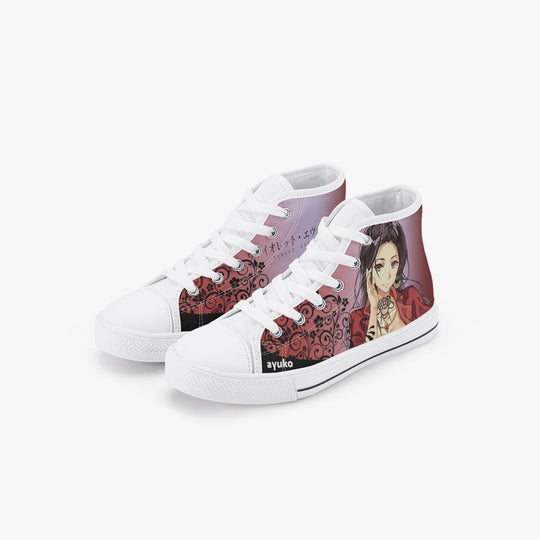 Violet Evergarden Cattleya Kids A-Star High Anime Shoes _ Violet Evergarden _ Ayuko