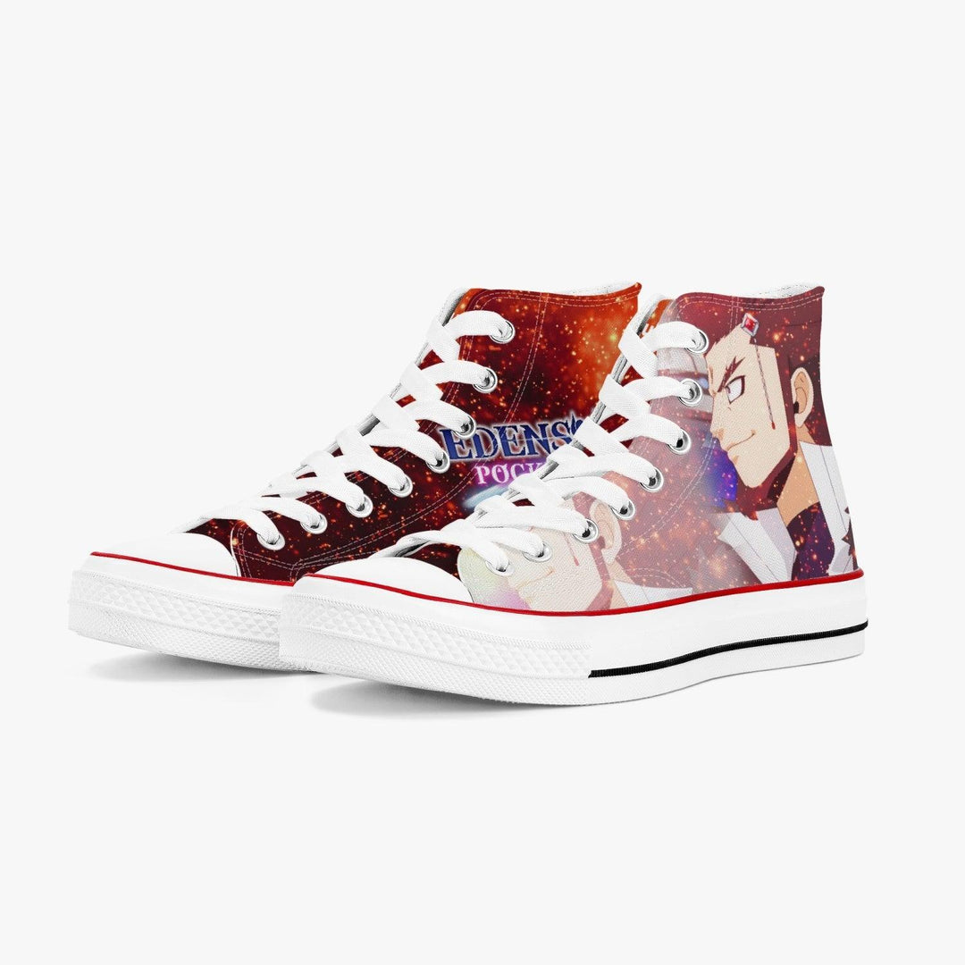 Edens Zero Drakken A-Star High White Anime Shoes _ Edens Zero _ Ayuko