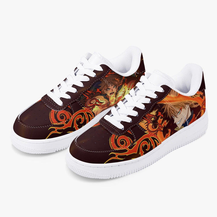 Black Clover Leopold Vermillion AF1 Anime Shoes _ Black Clover _ Ayuko