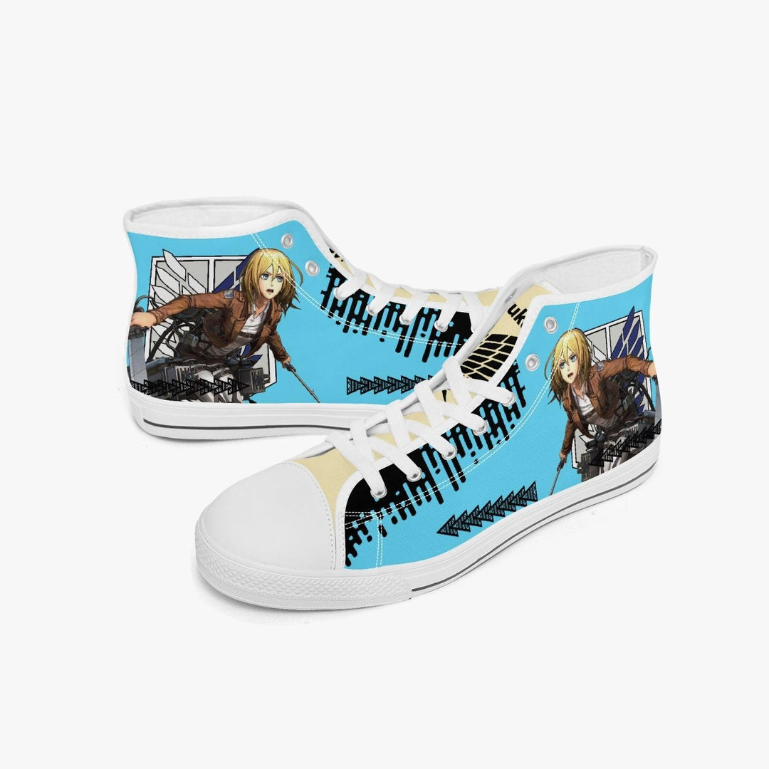 Attack On Titan Historia Reiss A-Star Mid Anime Shoes _ Attack On Titan _ Ayuko