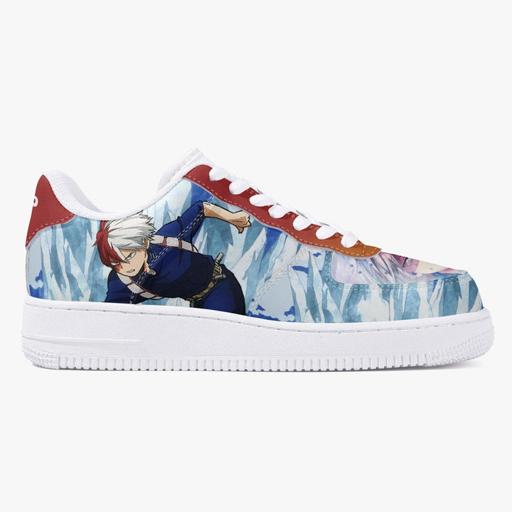 My Hero Academia Todoroki AF1 Anime Shoes _ My Hero Academia _ Ayuko