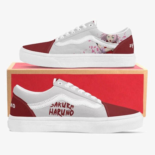 Naruto Shippuden Sakura Haruno V-OK Anime Shoes _ Naruto _ Ayuko