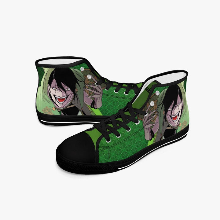 Black Clover Jack the Ripper A-Star Mid Anime Shoes _ Black Clover _ Ayuko