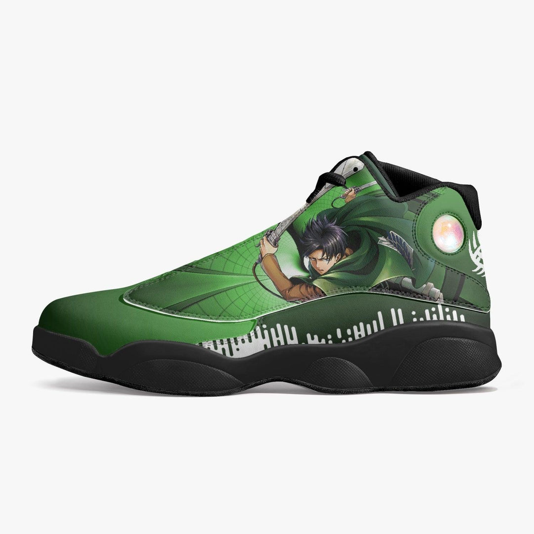 Attack On Titan Levi Ackerman JD13 Anime Shoes _ Attack On Titan _ Ayuko