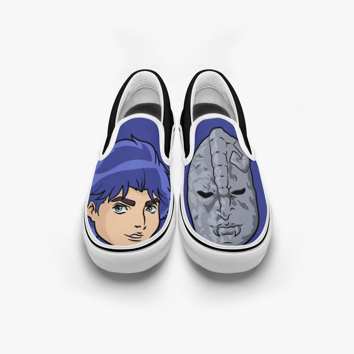 JoJo's Bizarre Adventure Jonathan Joestar Slip Ons Anime Shoes _ JoJo's Bizarre Adventure _ Ayuko