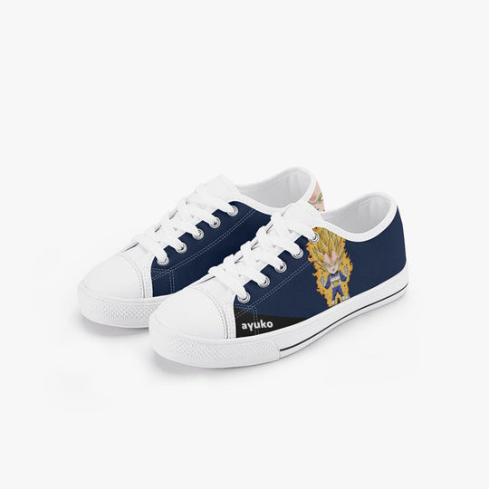 Dragon Ball Super Vegeta Kids A-Star Low Anime Shoes _ Dragon Ball Super _ Ayuko