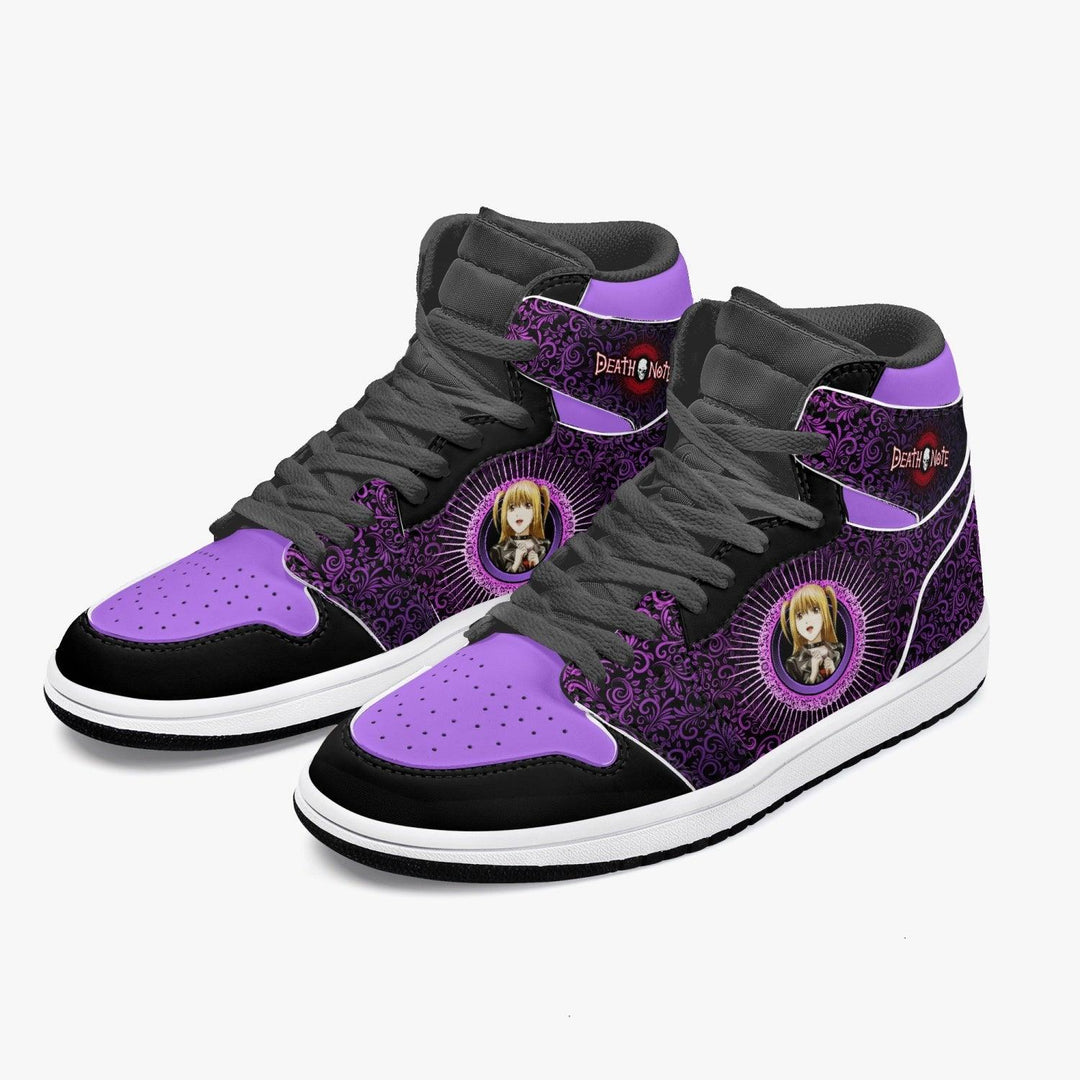 Death Note Misa Amane Purple JD1 Mid Anime Shoes _ Death Note _ Ayuko