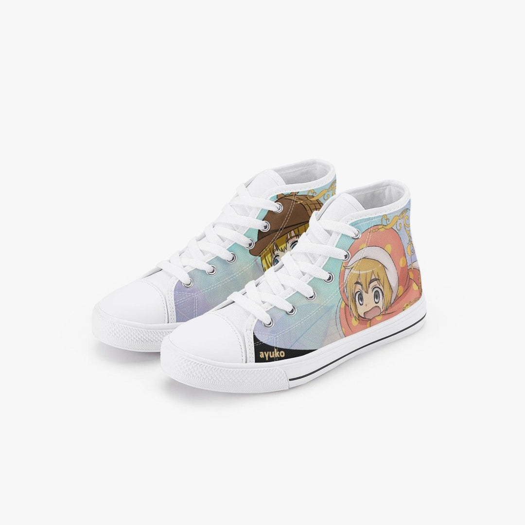 Attack On Titan Armin Alert Kids A-Star High Anime Shoes _ Attack On Titan _ Ayuko