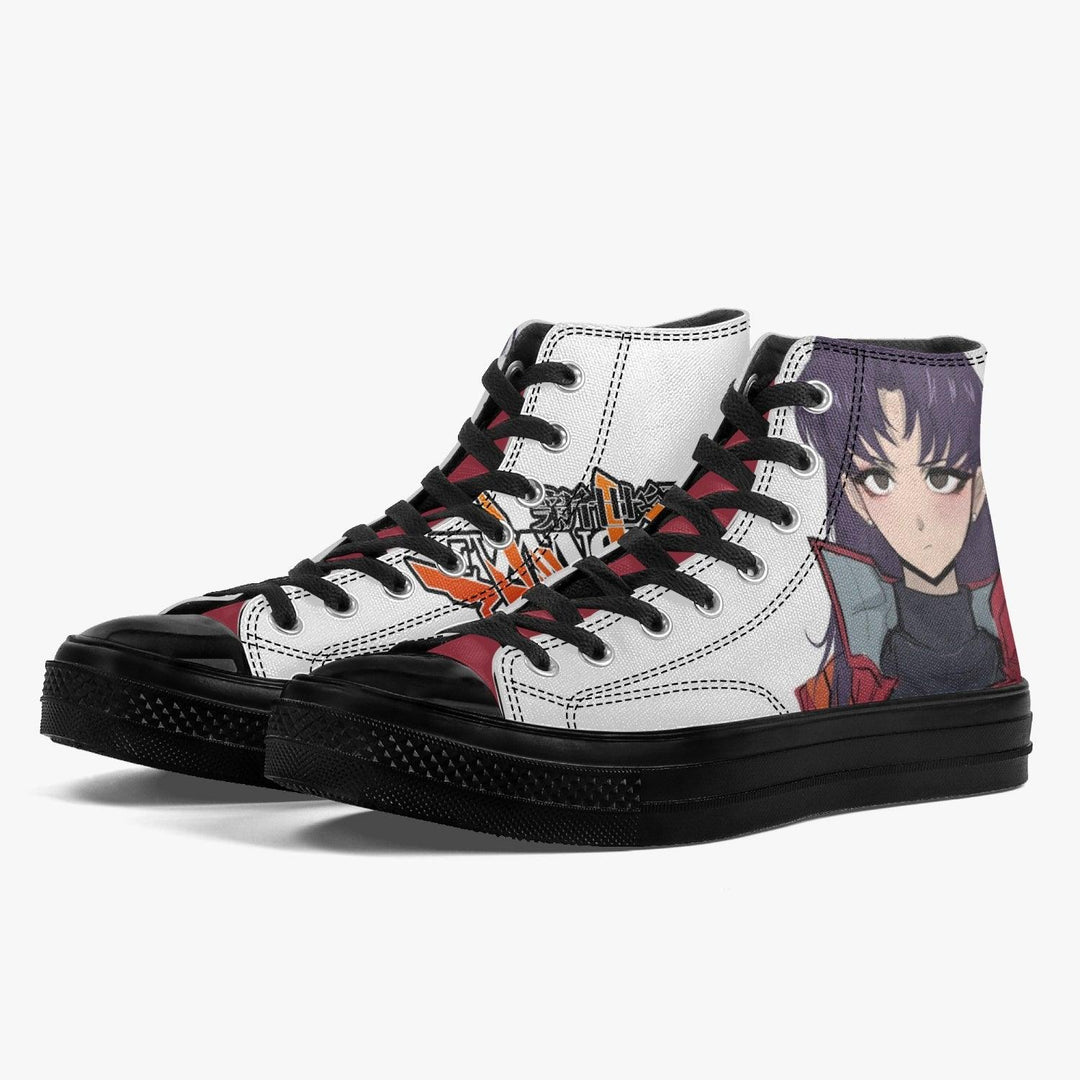 Neon Genesis Evangelion Misato Katsuragi A-Star High Anime Shoes _ Neon Genesis Evangelion _ Ayuko