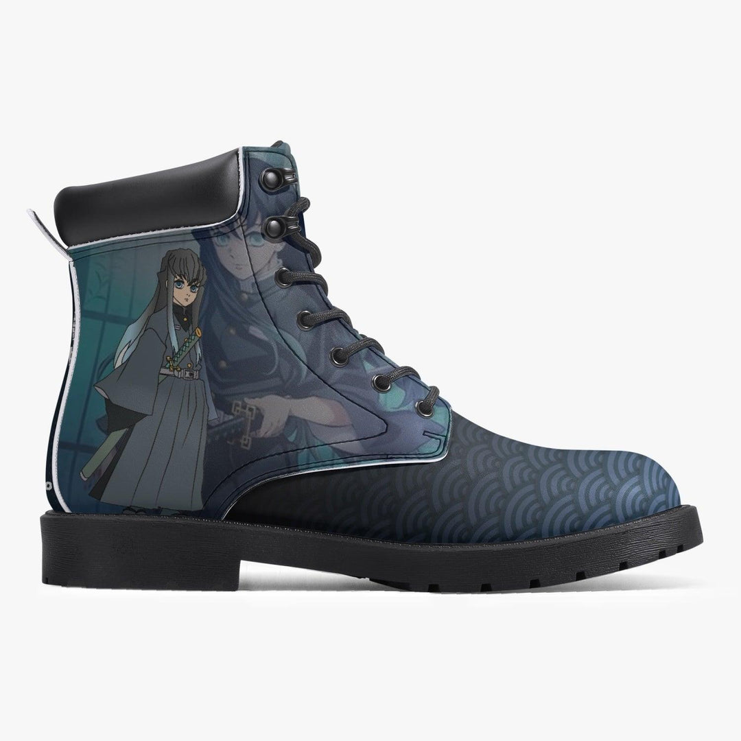 Demon Slayer Muchiro Tokito Casual Leather Boots Anime Shoes _ Demon Slayer _ Ayuko