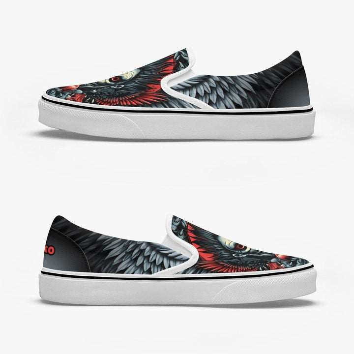 Death Note Ryuk Shinigami Slip Ons Anime Shoes _ Death Note _ Ayuko