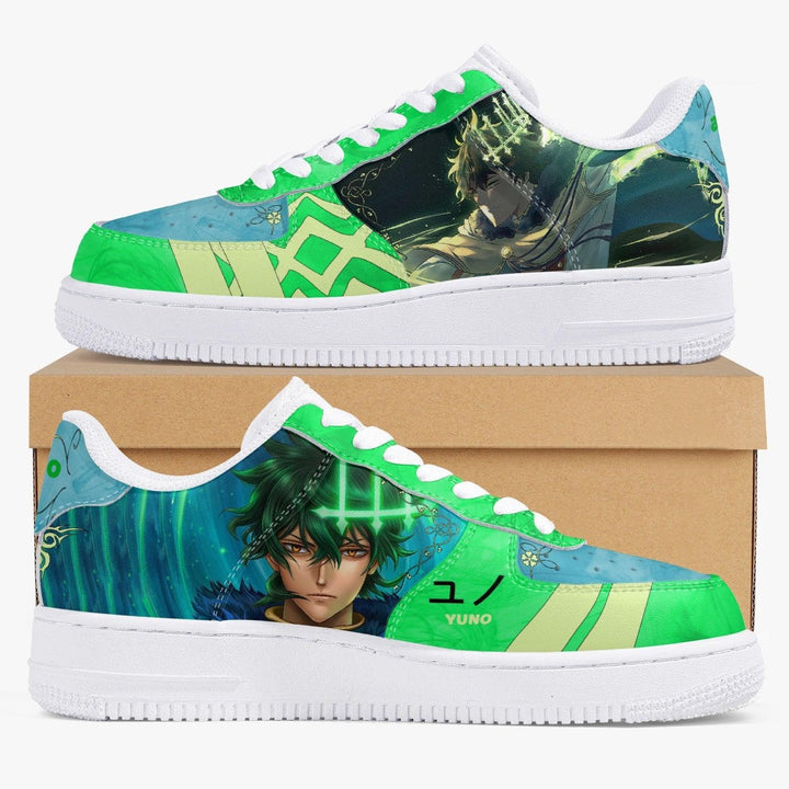 Black Clover Yuno AF1 Anime Shoes _ Black Clover _ Ayuko