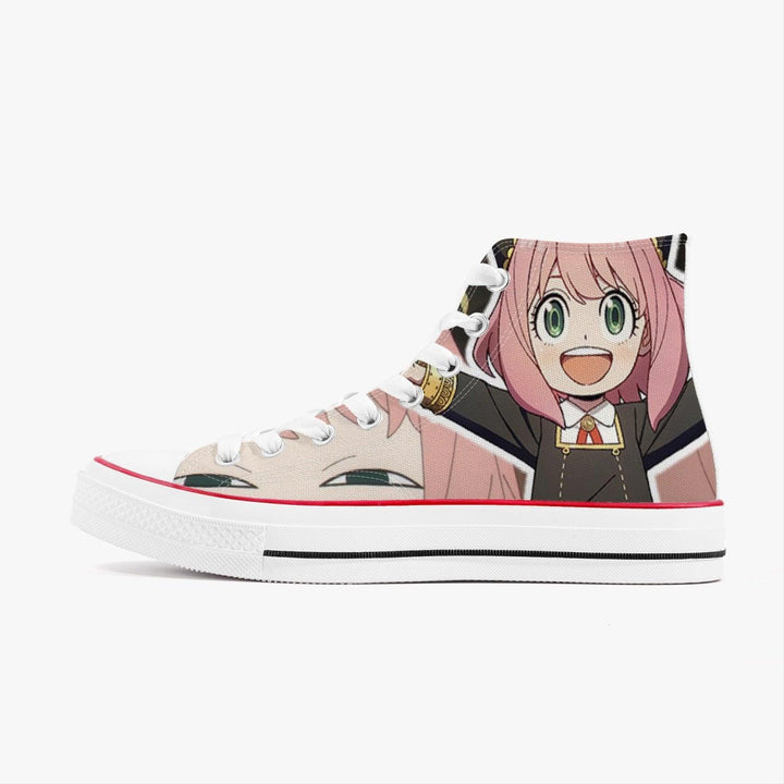 Psy x Family Anya Forger A-Star High White Anime Shoes _ Psy x Family _ Ayuko