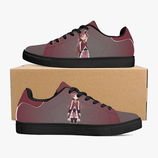 Madoka Magica Kyoko Sakura Skate Anime Shoes _ Madoka Magica _ Ayuko