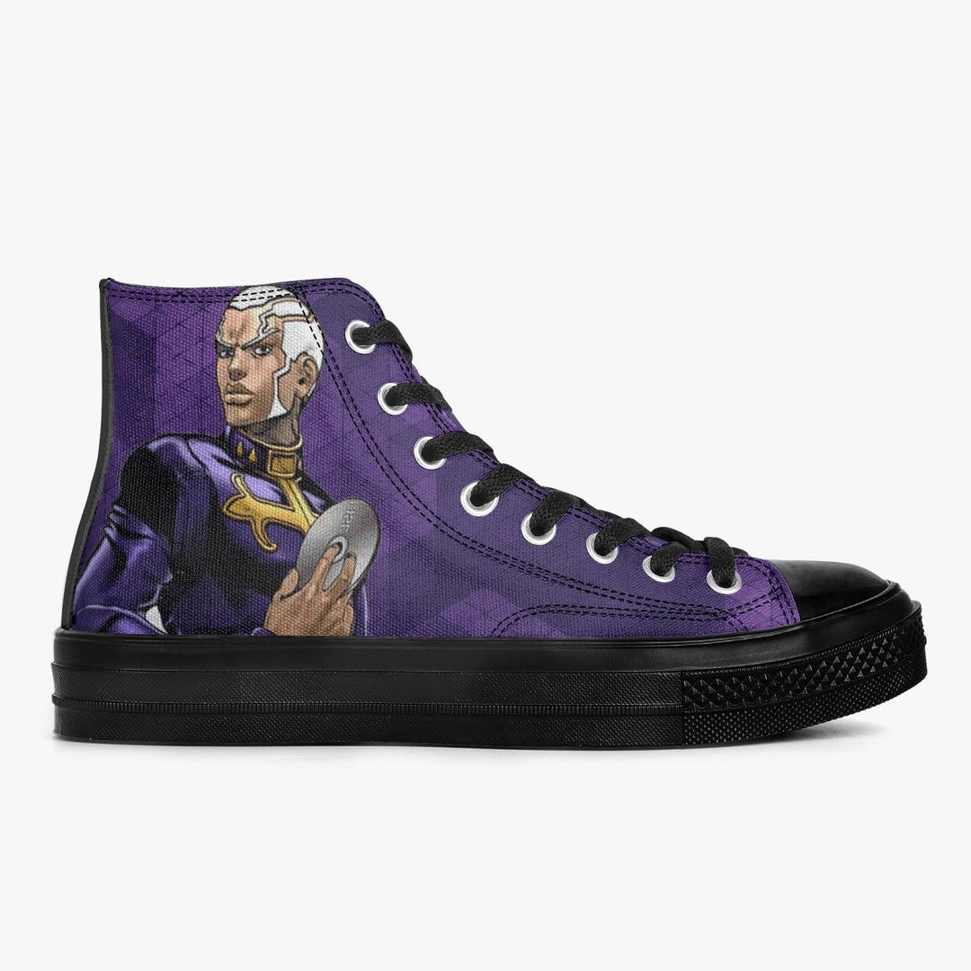 JoJo's Bizarre Adventure Enrico Pucci A-Star High Anime Shoes _ JoJo's Bizarre Adventure _ Ayuko