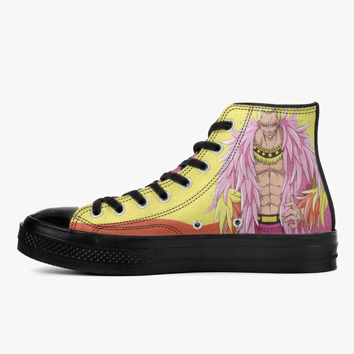 One Piece Donquixote Doflamingo A-Star High Anime Shoes _ One Piece _ Ayuko