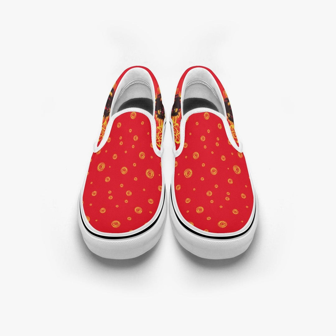 Fullmetal Alchemist Edward Slip Ons Anime Shoes _ Fullmetal Alchemist _ Ayuko