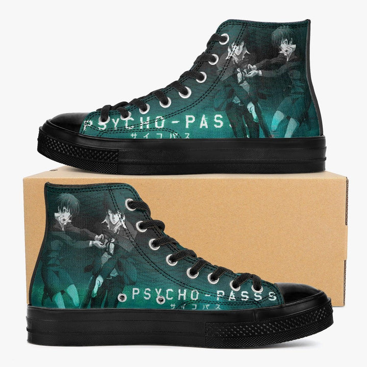 Psycho-Pass Kogami x Mika A-Star High Anime Shoes _ Psycho-Pass _ Ayuko