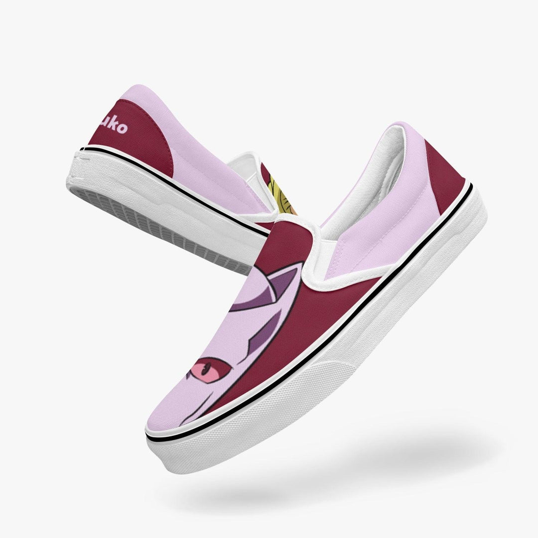 JoJo's Bizarre Adventure Kira Killer Queen Slip Ons Anime Shoes _ JoJo's Bizarre Adventure _ Ayuko