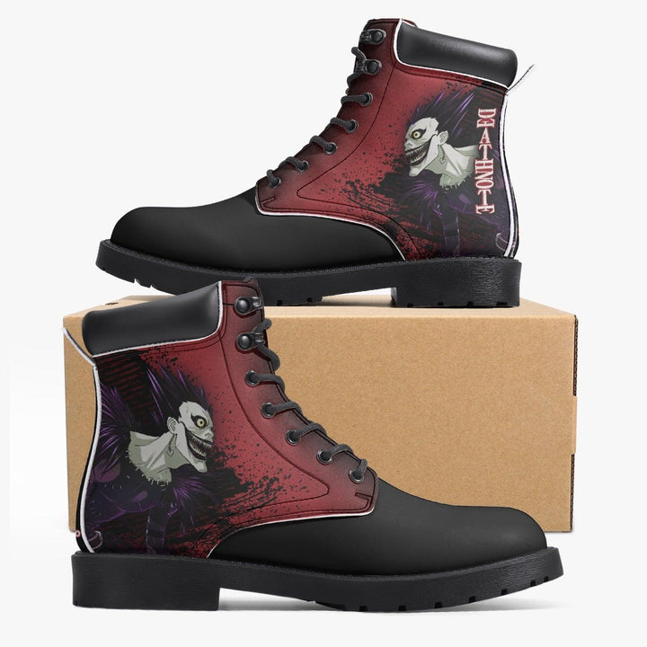 Death Note Ryuk Red Black Boots Anime Shoes _ Death Note _ Ayuko