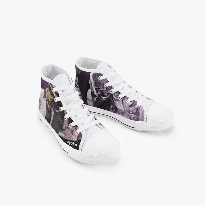 Baki Doppo Kids A-Star High Anime Shoes _ Baki _ Ayuko