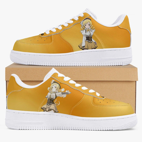 Madoka Magica Mami Tomoe AF1 Anime Shoes _ Madoka Magica _ Ayuko