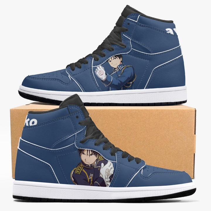 Fullmetal Alchemist Roy Mustang JD1 Anime Shoes _ Fullmetal Alchemist _ Ayuko