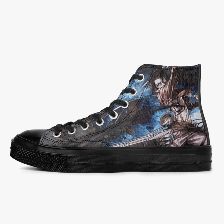 Attack On Titan Eren Yeager A-Star High Anime Shoes _ Attack On Titan _ Ayuko