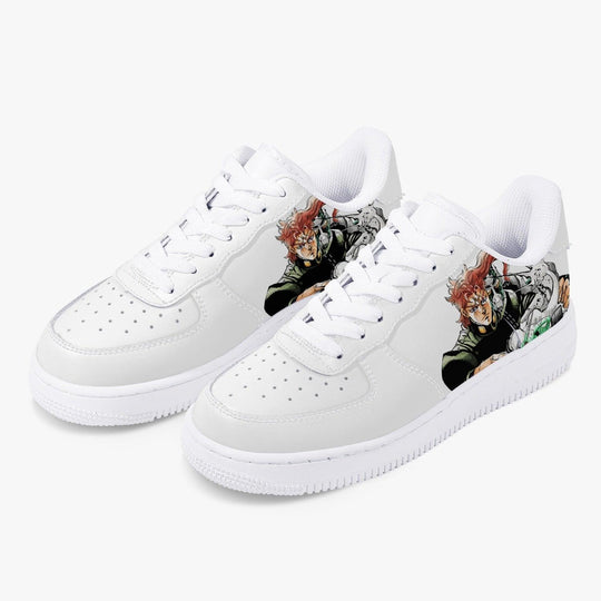 JoJo's Bizarre Adventure Noriaka Kakyoin AF1 Anime Shoes _ JoJo's Bizarre Adventure _ Ayuko