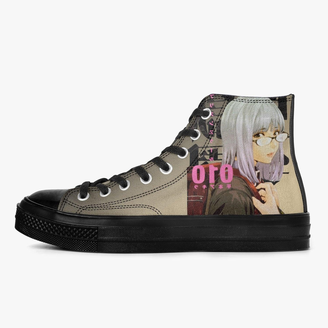 Prison School Meiko Shiraki & Hana Midorikawa A-Star High Black Anime Shoes _ Prison School _ Ayuko